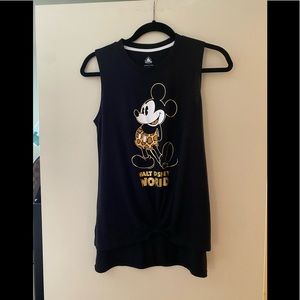 Walt Disney Animal Kingdom Mickey Mouse Tank Top Small NWOT